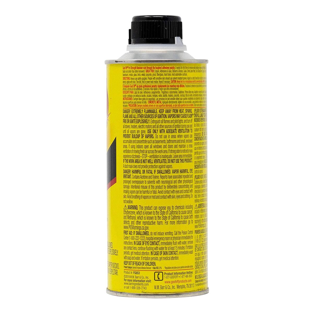 Goof Off Pro Strength Glue Remover 16fl.oz